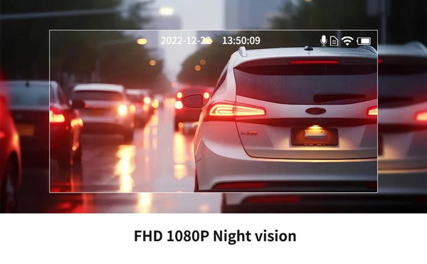 4 Channel WiFi Dash Cam 1080P Front Rear Left Right Night Vision Loop Recording - stepyours.com