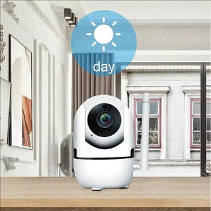 WiFi IP Camera With Auto Tracking 1080P Night Vision Baby Monitor For Smart Home - stepyours.com