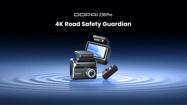 DDPAI Z50 Pro 4K UHD Dash Cam With 3 Inch IPS Display GPS ADAS Parking Monitor - stepyours.com