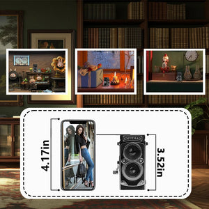 Vintage Mini Digital Camera Autofocus 12MP 1080P FHD Video Vlogging Portable - stepyours.com