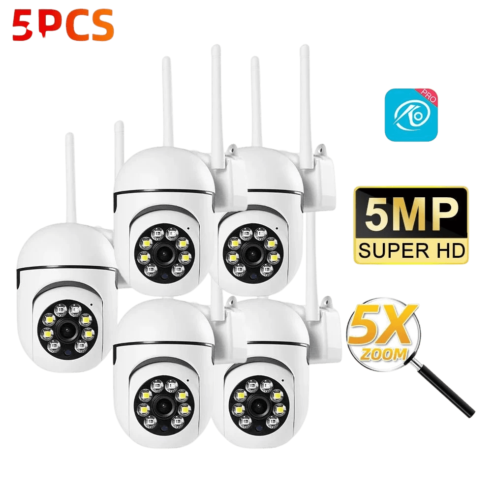 OKam Pro Indoor 8MP WiFi IP Camera - Smart Tracking And 355 Degree Pan - stepyours.com