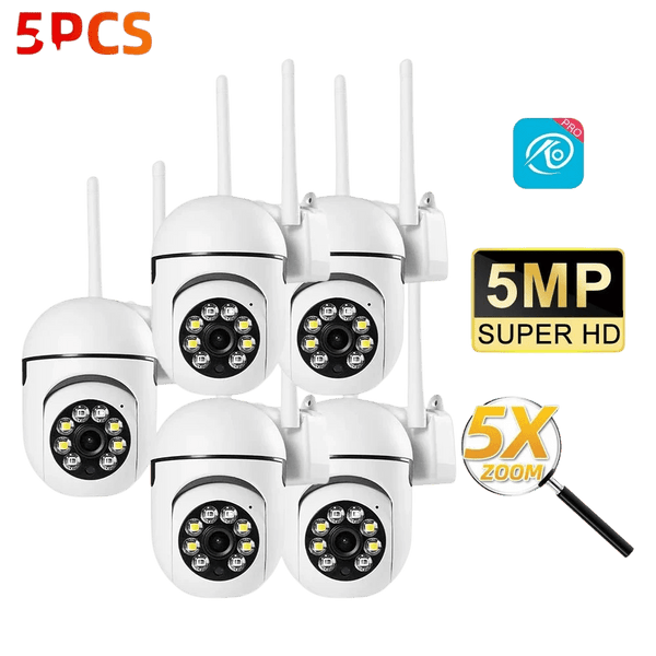 OKam Pro Indoor 8MP WiFi IP Camera - Smart Tracking And 355 Degree Pan - stepyours.com
