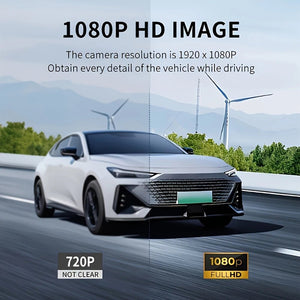 3 Channel 1080P Dash Cam For Cars With WiFi DVR Night Vision Rear View Camera - stepyours.com
