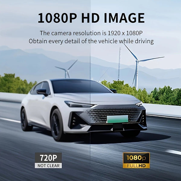 3 Channel 1080P Dash Cam For Cars With WiFi DVR Night Vision Rear View Camera - stepyours.com