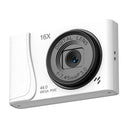 4K Digital Camera For Kids And Beginners 24MP Camcorder Auto Focus 16x Zoom - stepyours.com