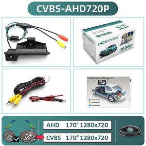 GreenYi AHD 1080P BMW 3 And 5 Series Rear View Camera Night Vision 170 Degree - stepyours.com