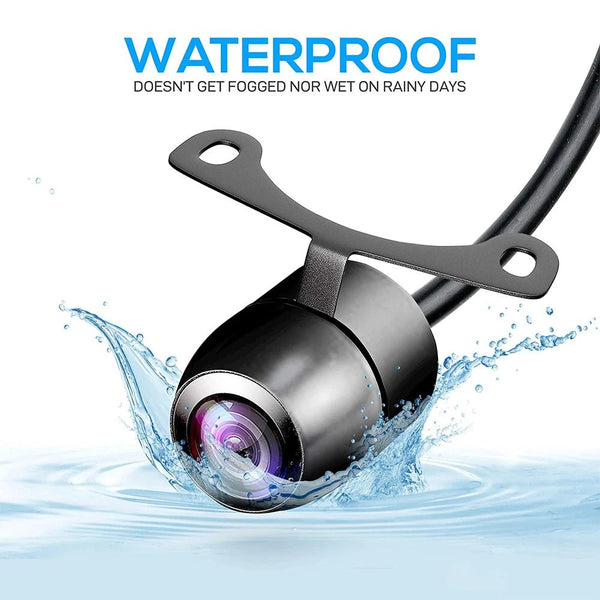 IP68 Waterproof Car Rear View Camera Night Vision 170 Degree HD Backup Monitor - stepyours.com