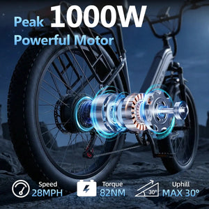 Cybervelo Electric Fat Tire Ebikes — product view 2