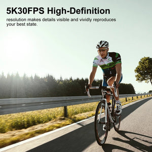 Ourlife MTR40 5K Action Camera IPS Touch Screen 170 Degree Waterproof 30M WiFi - stepyours.com