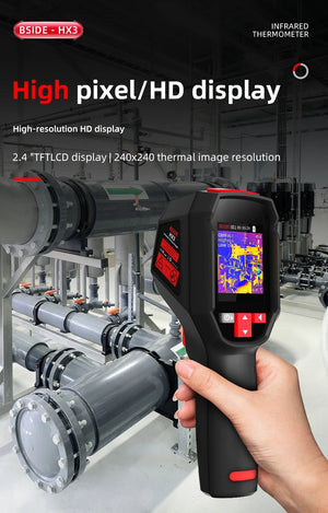 BSIDE HX3 Handheld Thermal Imaging Camera - For PCB, Pipes And Fire Safety - stepyours.com