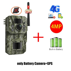 INQMEGA4G Solar Trail Camera 2K Night Vision 5MP PIR Motion Activated - stepyours.com
