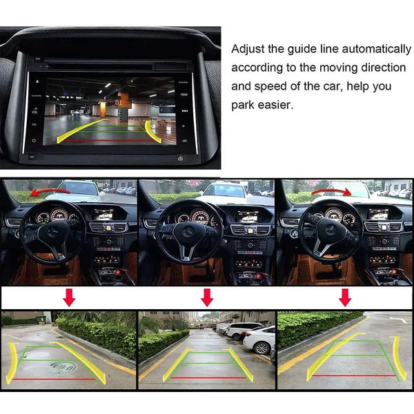 GreenYi AHD Car Rear View Camera 170 Degree Fisheye HD Night Vision Waterproof - stepyours.com