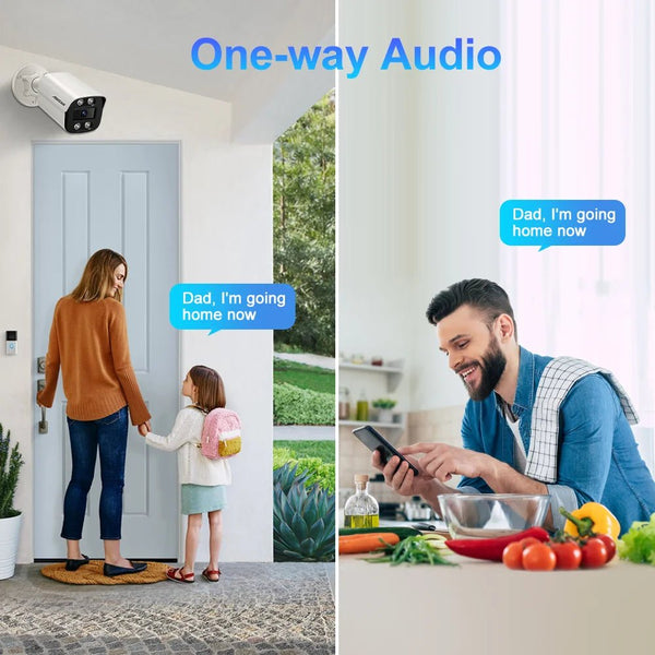 New 4K 8MP IP Camera PoE H265 Outdoor Color Night Vision Bullet Cam - Rugged - stepyours.com