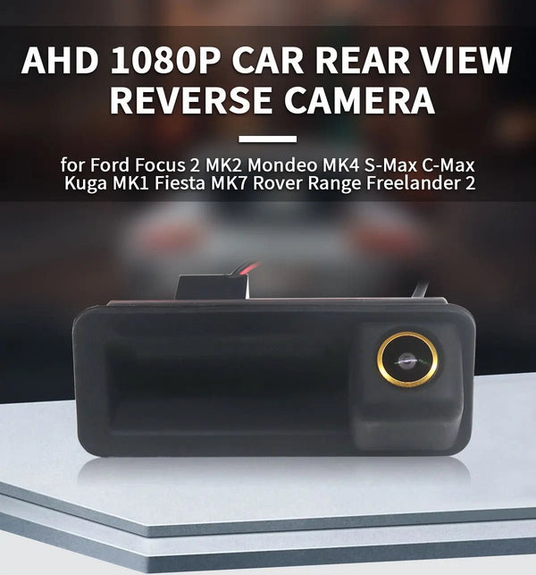 Rear View Camera 1080P 170 Degree For Ford Focus 2 Mk2 Mondeo Mk4 S Max - stepyours.com