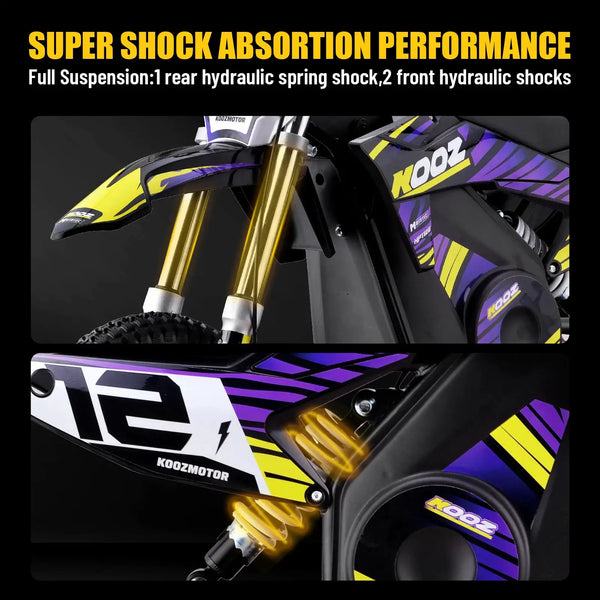 KOOZ Kids Electric Dirt Bike - Pro — product view 5