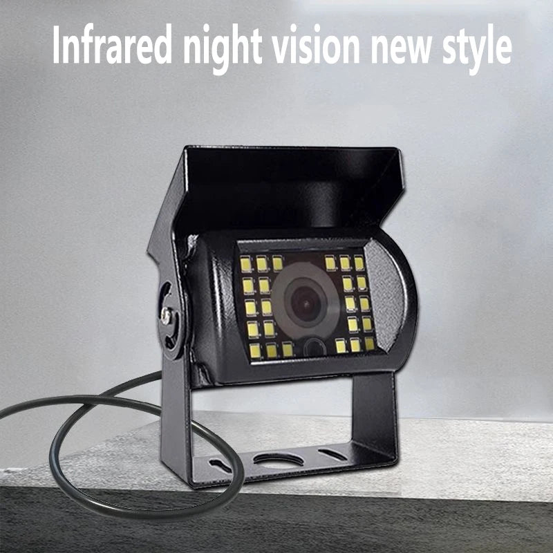 Reverse Camera 4 Pin AV Port IR Night Vision Waterproof For Truck Trailer RV - stepyours.com