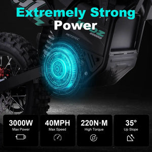 Kooz Electric Dirt Bike - Fast — product view 3