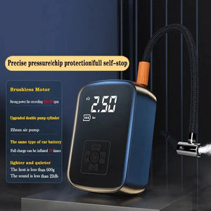 Portable Auto Tire Inflator Pump — product view 2