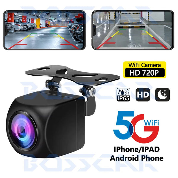 Universal 1080P Wireless Car Rear View Camera Night Vision IP67 Waterproof - stepyours.com