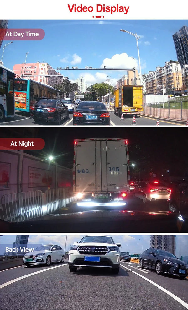 ACCEO 4K WIFI Dash Cam 12 Inch Rearview Mirror Car DVR Recorder - stepyours.com