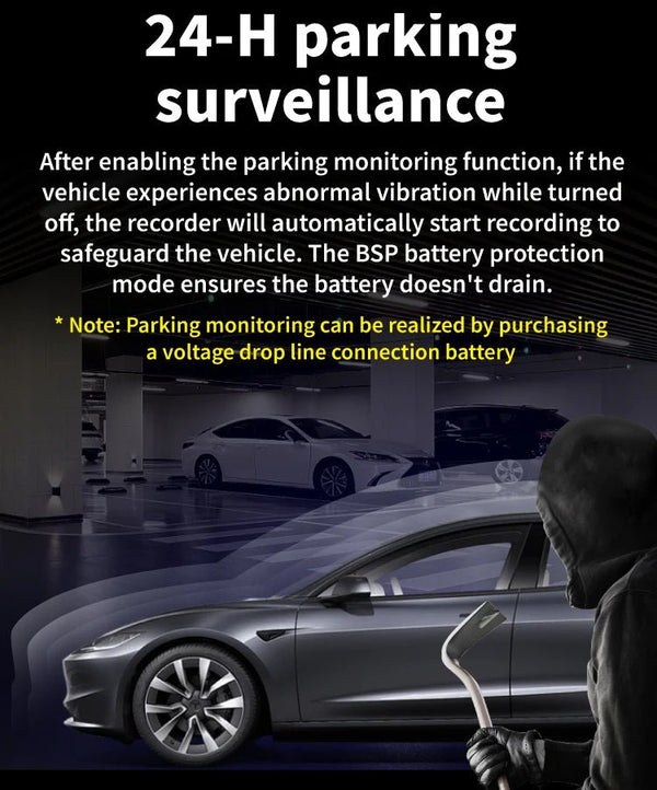 3 Channel Car Dash Camera 1080P Front Rear Cabin Night Vision - stepyours.com