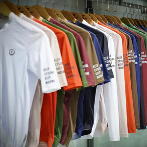 Breathable Unisex Cycling Jersey Fit — product view 2