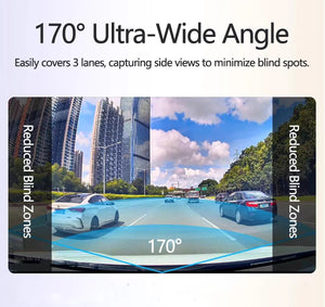 4K WiFi Dash Cam For Car Front Camera 24H Parking Monitor Black Box - stepyours.com