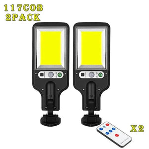 Solar Outdoor Led Wall Lamp With Motion Sensor Light — product view 10
