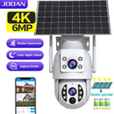 JOOAN S3 Solar Wireless Security Camera - Dual Lens 4K With PIR Hooks - stepyours.com