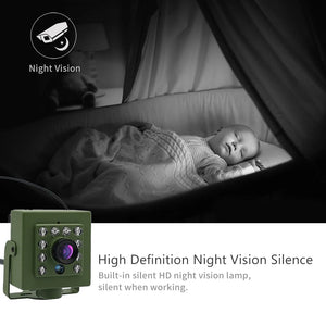 Green WiFi Bird Box Camera 5MP HD Nest Monitor With Night Vision - stepyours.com