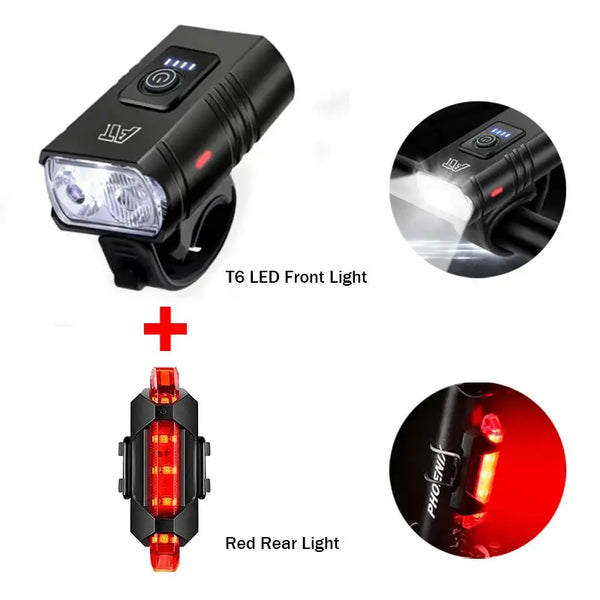 LED Bicycle Headlight - Type C Rechargeable — product view 10