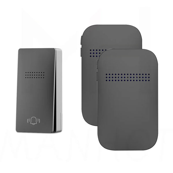 New Wireless Doorbell Waterproof Plug Button No Battery Required Ring Bell Chimes Sets Home Smart Door bell 38 ringtones by stepyours.com