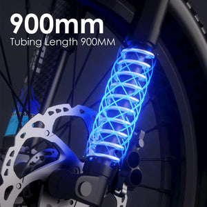 HEZZO Carbon Fat Tire Electric Bike — product view 5