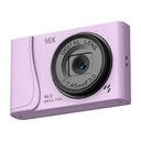 4K Digital Camera For Kids And Beginners 24MP Camcorder Auto Focus 16x Zoom - stepyours.com