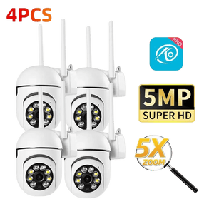 OKam Pro Indoor 8MP WiFi IP Camera - Smart Tracking And 355 Degree Pan - stepyours.com