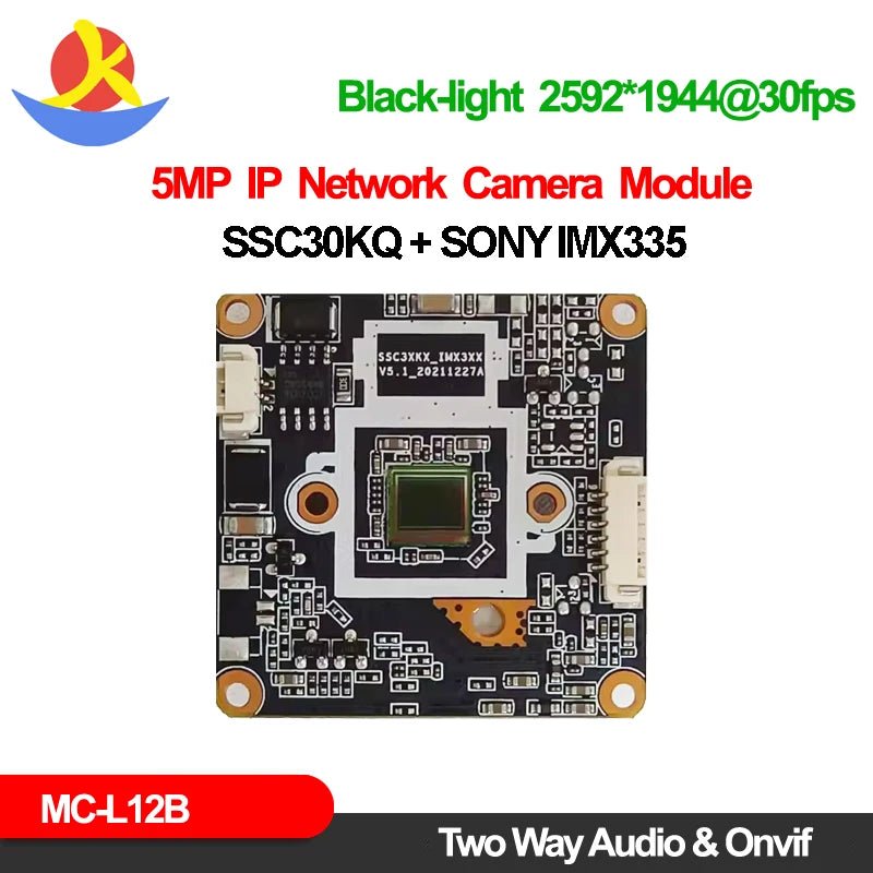 5MP Sony IMX335 CCTV Camera Board - P2P VideoLink 2592x1944 30fps Surveillance - stepyours.com