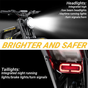 Zonveer Electric Dirt Bike — product view 4