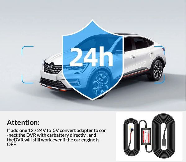 10 Inch 1080P Night Vision Car Dash Cam With Touch Screen And Rear View Mirror - stepyours.com