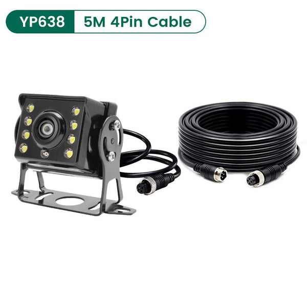 GreenYi 170 Degree AHD 1920x1080 Fisheye Car Bus Truck Rear View Camera - stepyours.com