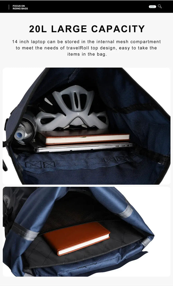 Waterproof Bike Pannier Bag for Cycling — product view 19