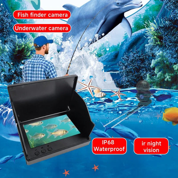 Dodosee Handheld 1080P Fish Finder 4.3 Inch LCD Depth Camera With Night Vision - stepyours.com