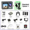 Adventure Ready Action Camera 5K 4K60FPS Dual IPS Touch LCD Waterproof 30M - stepyours.com