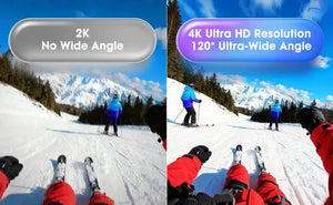 4K Motorcycle Mini Action Camera WiFi POV Recorder Lightweight Sport Cam - stepyours.com