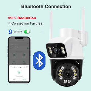 ASECAM 12MP 6K WiFi Camera - 8X Zoom With AI Human Detection Auto Tracking - stepyours.com