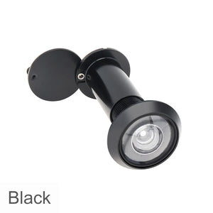 16mm 200 Degree Door Viewer HD Glass Lens Wide Angle Security Door Peephole with Drill Bit Set for Doors 1.57-2.56inch Thickness by stepyours.com