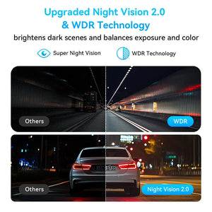 DDPAI Mini Pro 2K Dash Cam With WiFi Night Vision Voice Control Parking Monitor - stepyours.com