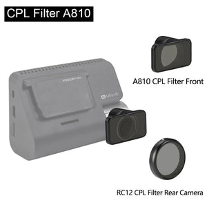 CPL Filter For 70mai A810 RC12 RC24 Rear Cameras Compatible - stepyours.com