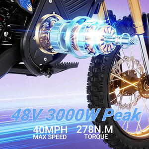 Zonveer Electric Dirt Bike for Custom Setups — product view 3