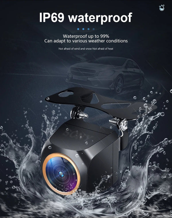 Nevegetor AHD 1080P Car Rear View Camera 170 Degree Fisheye Night Vision - stepyours.com