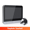 WSDCAM Mini Camera Two Way Talk Audio Doorbell Tuya Wifi Smart Video Peephole PIR Motion Detection APP Remote View by stepyours.com
